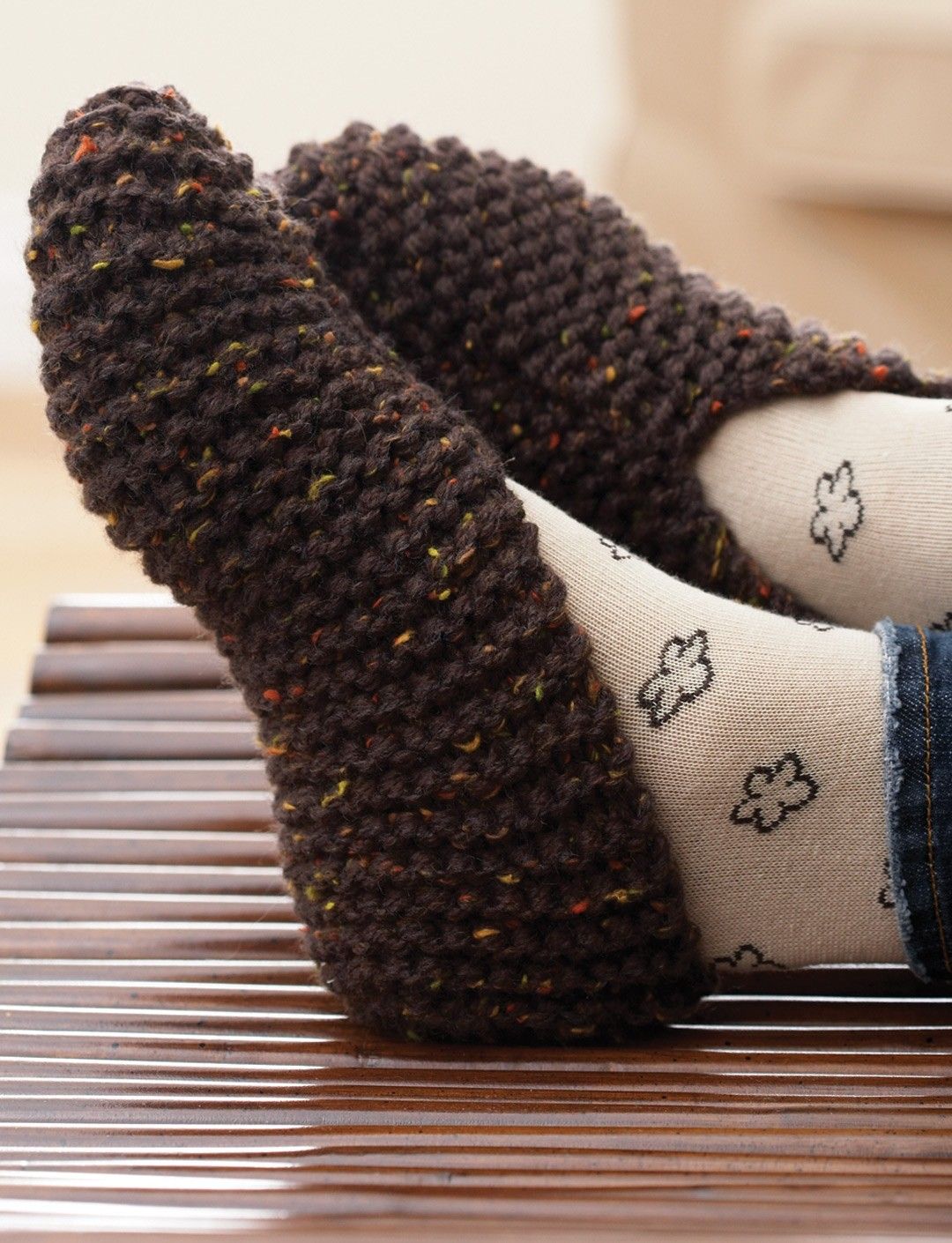 yarn for slipper socks 1