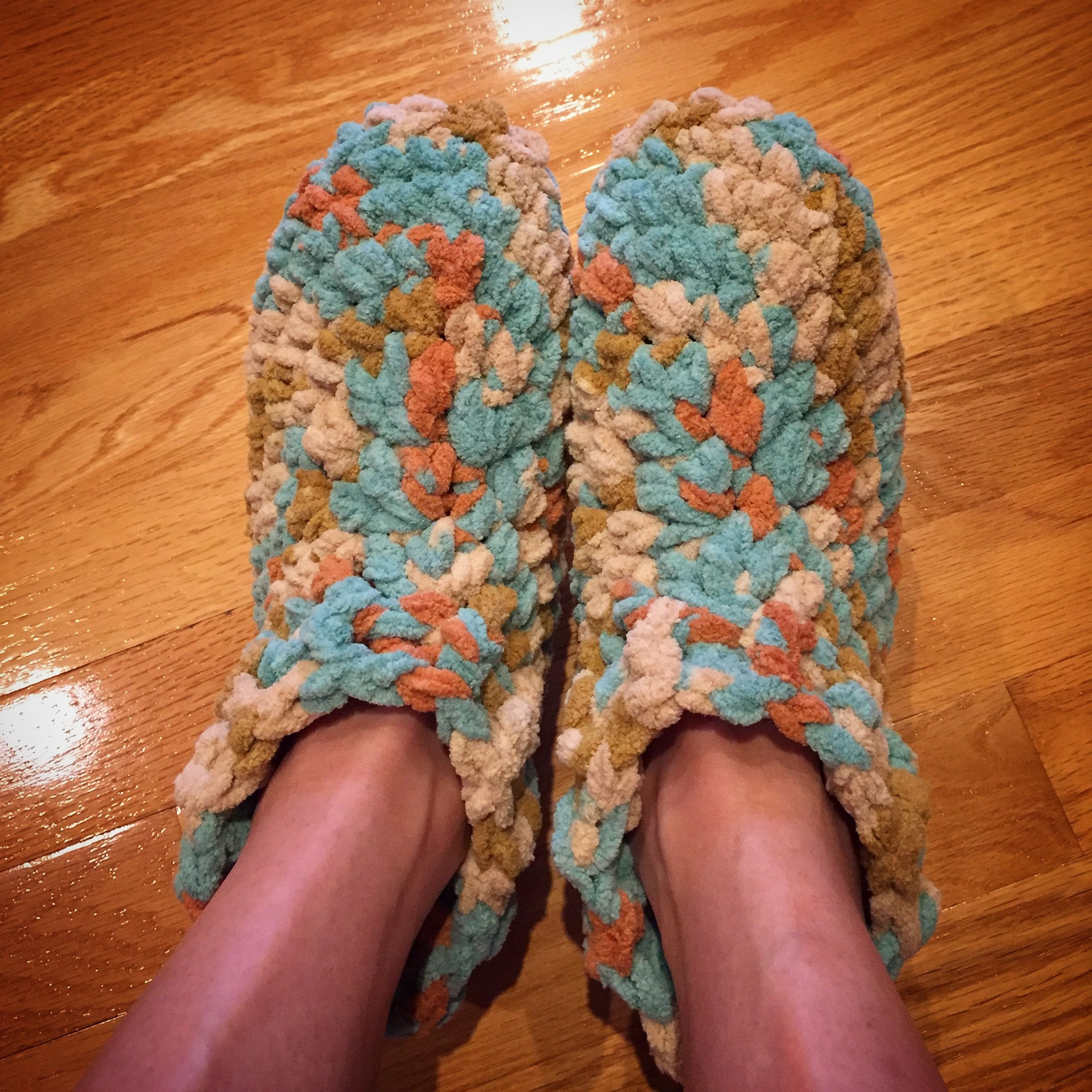 yarn for slipper socks 2