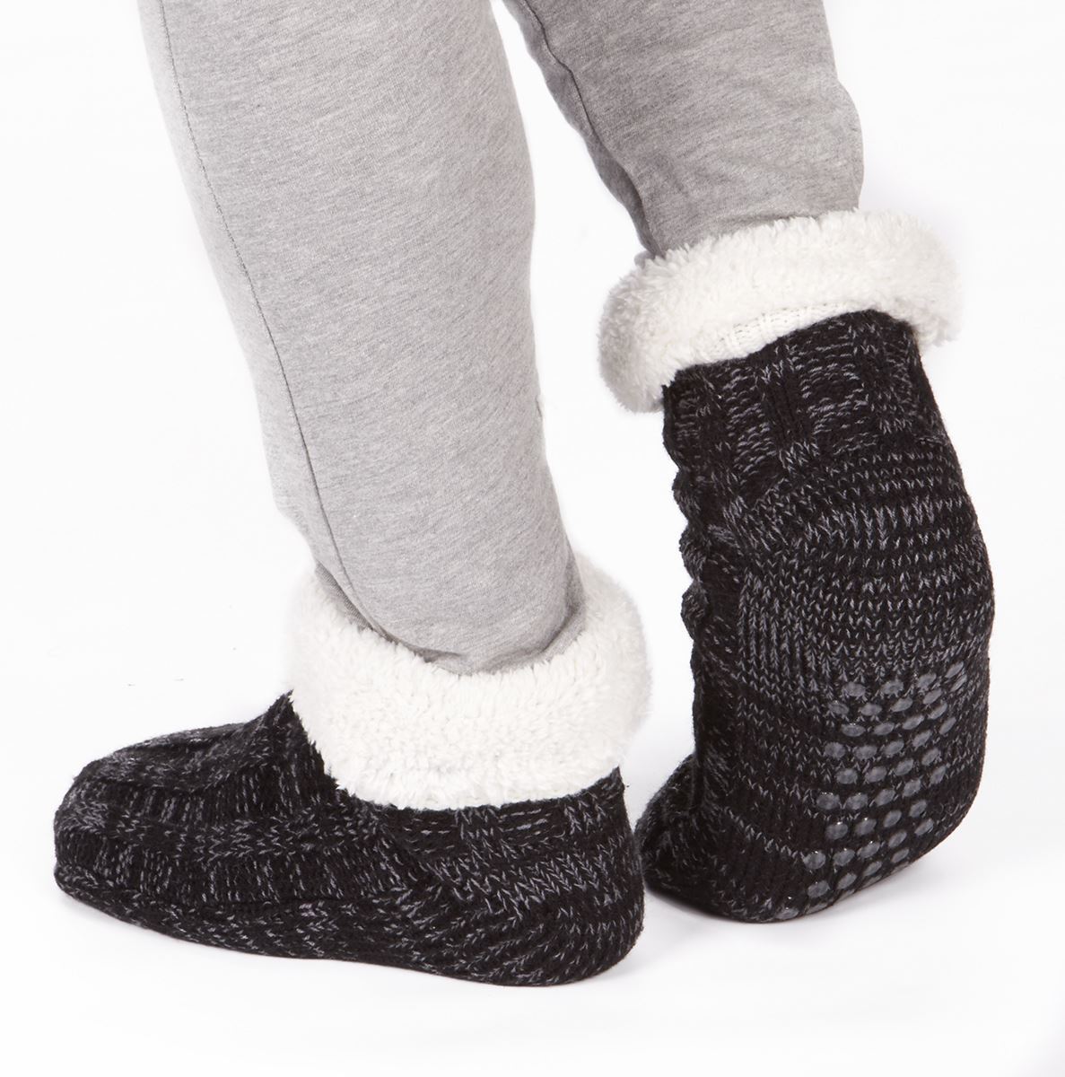 slipper socks with grippers 1