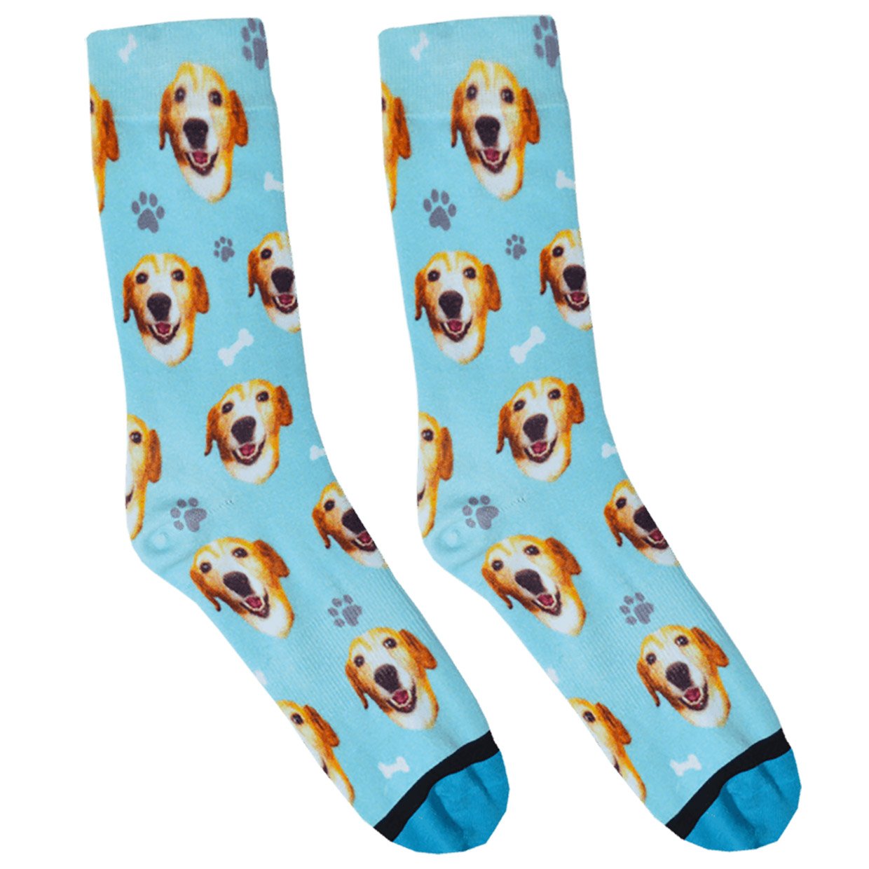 socks with dog face 2