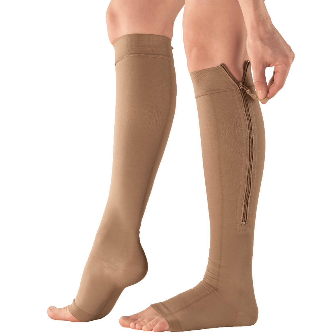 rated open toe compression socks 1